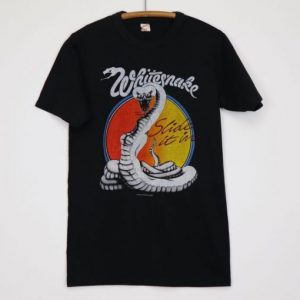 Whitesnake Slide It In Tshirt