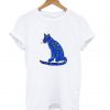 Abba Blue Cat T shirt SN