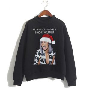 All I Want For Christmas Is Shmoney Okurrrrr santa christmas Sweatshirt SN