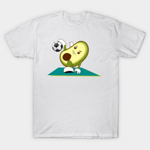 Avocado shoots a football T-Shirt AI