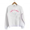 Cardio is hardio cropped Sweatshirt SN