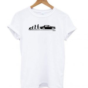 Classic W123 Coupe Evolution Car Auto T shirt SN