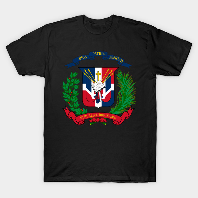 Coat Of Arms Of The Dominican Republic T-Shirt AI