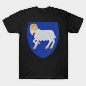 Coat Of Arms Of The Faroe Islands T-Shirt AI