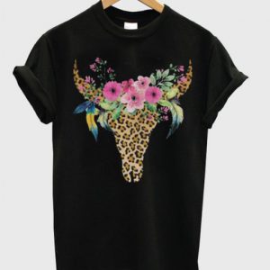 Deer Flower Style Shirts T shirt SN