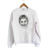 Ellen Degeneres White Sweatshirt SN