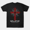 Fighiting With Faith APS Disease Awareness T-Shirt AI