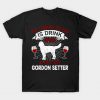 Funny Wine And Pet My Gordon Setter Dog Owner Gift T-Shirt AI