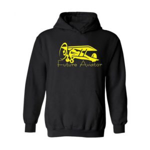 Future Aviator Funny Airplane Hoodie SN