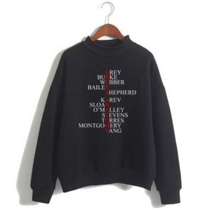 Greys anatomy cast names Sweatshirt SN