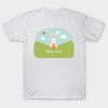 Happy Easter With Bunny and Egg T-Shirt AI