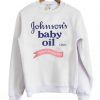Johnson’s Baby Oil Sweatshirt SN
