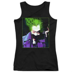 Joker Portrait Black Tank Tops SN