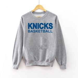 Knicks Basketball Grey Sweatshirt SN