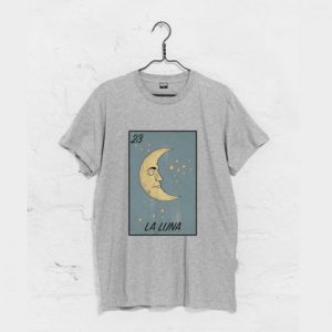 La Luna Mexican Loteria T Shirt AI