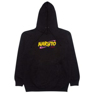 Naruto Logo Black Hoodie SN