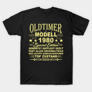 Oldtimer Modell Baujahr 1980 T-Shirt AI