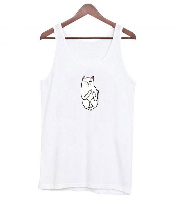 RIP N DIP Nermal Cat Middle Finger Tank Top SN