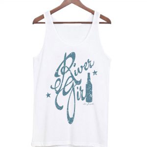 River Girl White Tank Top SN