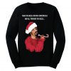 Snoop Dogg twas the nizzle before Christmizzle Sweatshirt SN