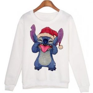 Stitch and Hat christ Sweatshirt