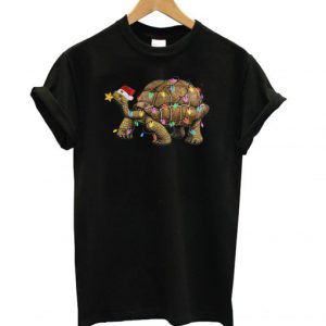 Turtle Christmas Light T shirt SN