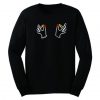 Twin Hand Boobs Sweatshirt SN