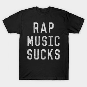 Vintage Rap Music Sucks T-Shirt AI