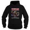 95 Years Of Stan Lee Thank You For The Memories Signature Hoodie SN