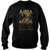 ABBA 48th Anniversary 1972 2020 Thank You For The Memories Sweatshirt SN