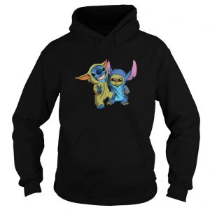 Baby Stitch And Yoda Hoodie SN