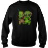 Baby Yoda And Baby Grinch Sweatshirt SN