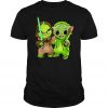 Baby Yoda And Baby Grinch T Shirt SN