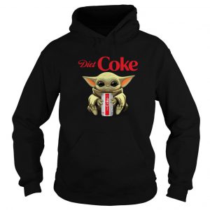 Baby Yoda Hug Diet Coke Hoodie SN