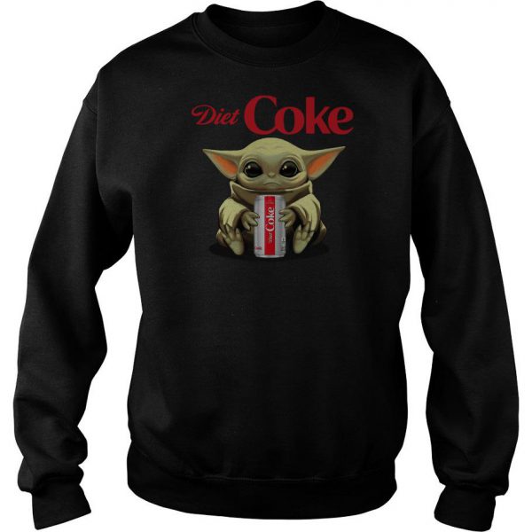 Baby Yoda Hug Diet Coke Sweatshirt SN