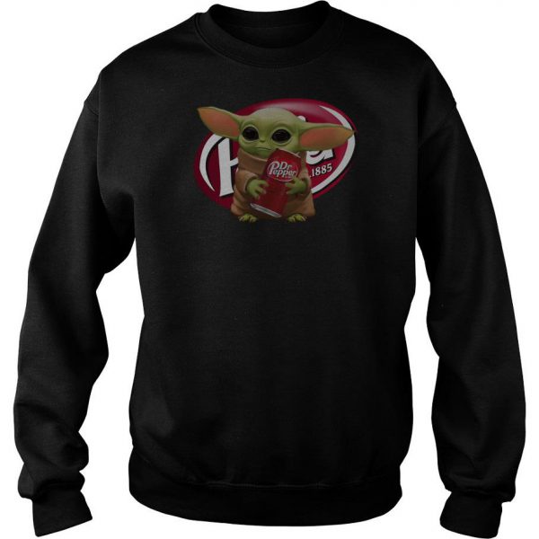 Baby Yoda Hug Dr Pepper Sweatshirt SN