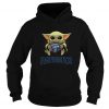 Baby Yoda Hug New England Patriots Hoodie SN