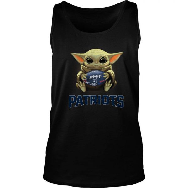 Baby Yoda Hug New England Patriots Tank Top SN