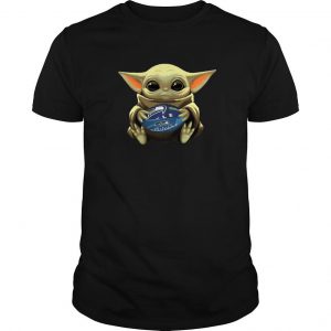 Baby Yoda Hug Seattle Seahawks T Shirt SN