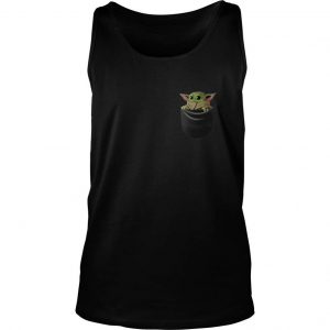 Baby Yoda In Pocket Tank Top SN