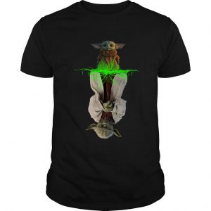 Baby Yoda Water Reflection Master Yoda T Shirt SN