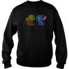 Baby Yoda and baby Stitch Sweatshirt SN