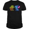 Baby Yoda and baby Stitch T Shirt SN