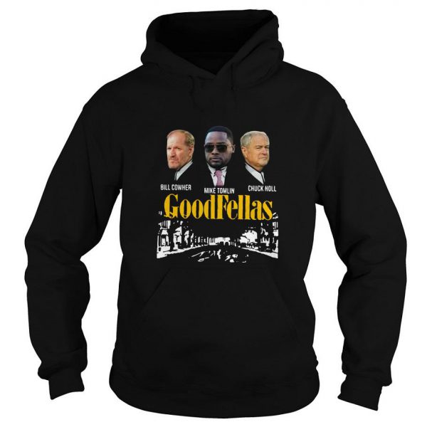 Bill Cowher Mike Tomlin Chuck Noll Goodfellas Hoodie SN