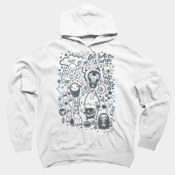 Call forth the strange and embrace Hoodie SN