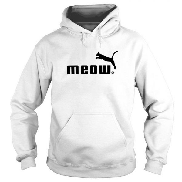 Cat meow Puma Hoodie SN