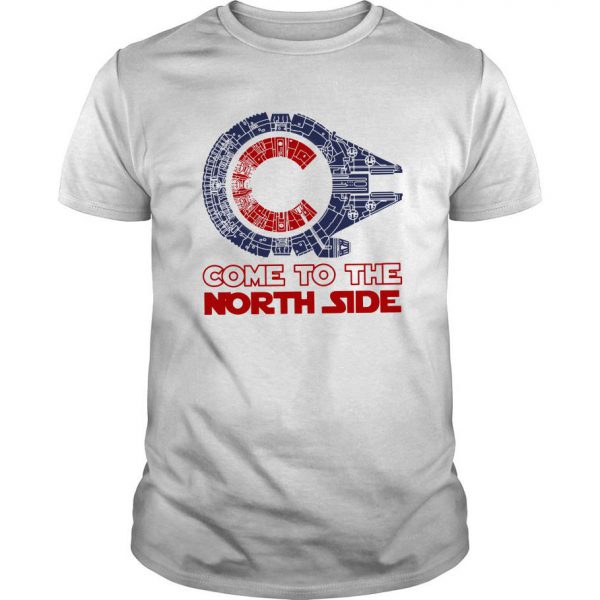 Chicago Cubs Millennium Falcon come to the North side T shirt SN