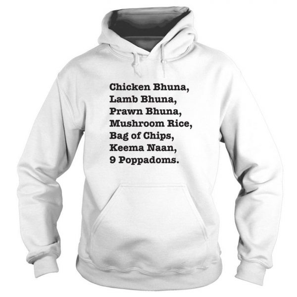 Chicken Bhuna Lamb Bhuna Prawn Bhuna Mushroom Rice Hoodie SN