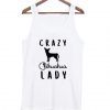 Crazy Pomeranian Lady Tanktop SN