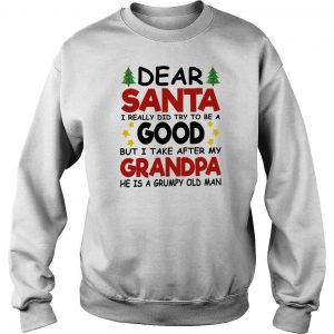 Dear Santa I Really Did Try To Be A Good Sweatshirt SN